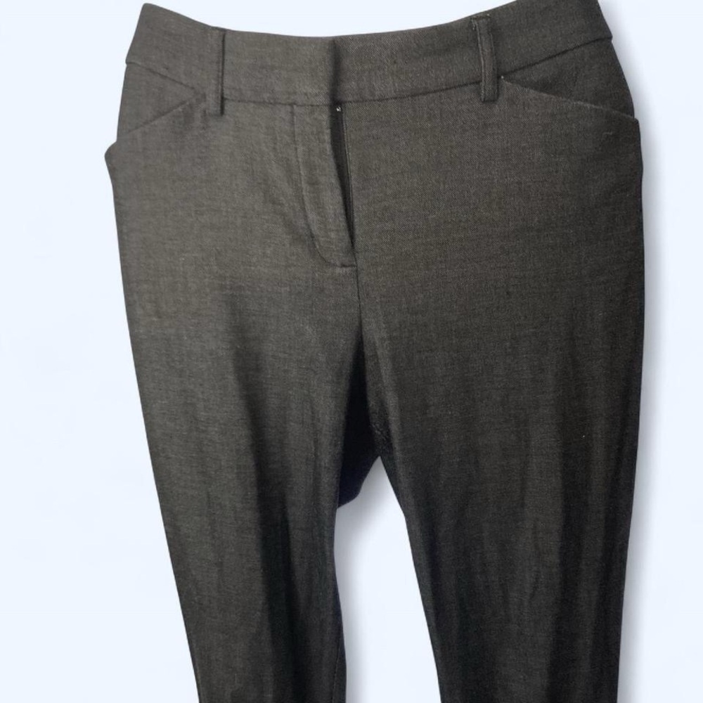 Express Grey Skinny Midrise trousers stretch 8R